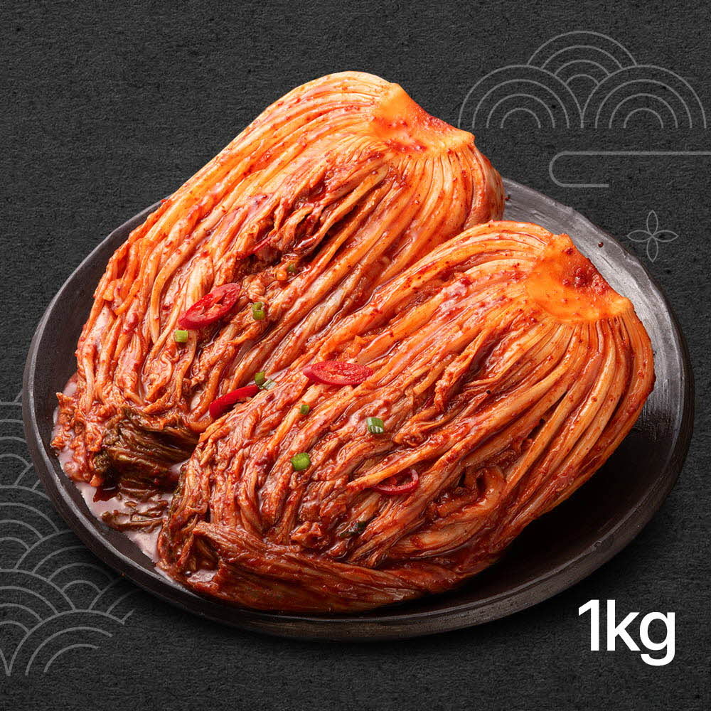 [국민쿡 전통발효 깊은맛] 프리미엄 찌개용묵은지 1kg