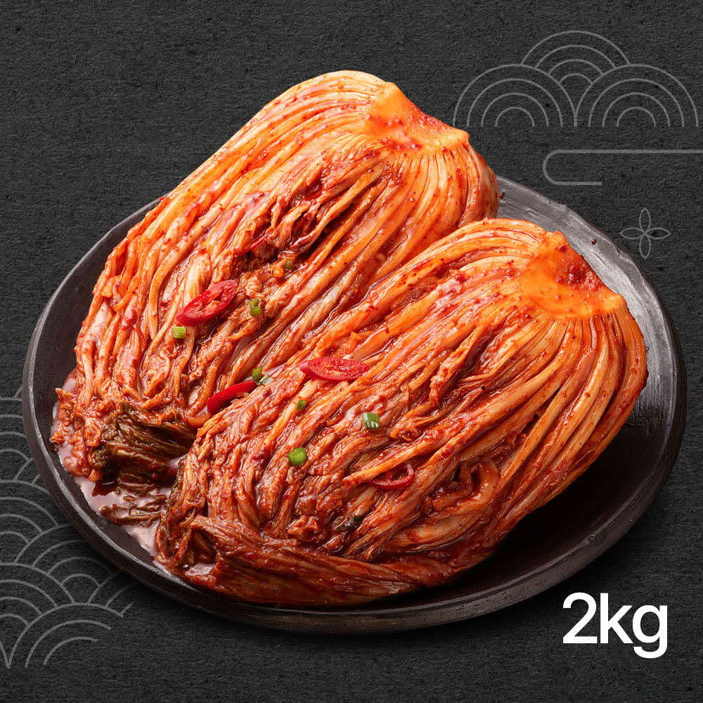 [국민쿡 전통발효 깊은맛] 프리미엄 찌개용묵은지 2kg