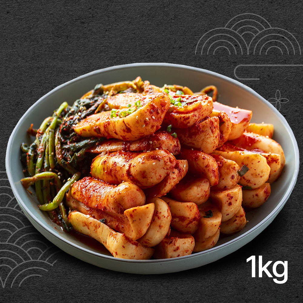 [국민쿡 전통발효 깊은맛] 프리미엄 통알타리김치 1kg