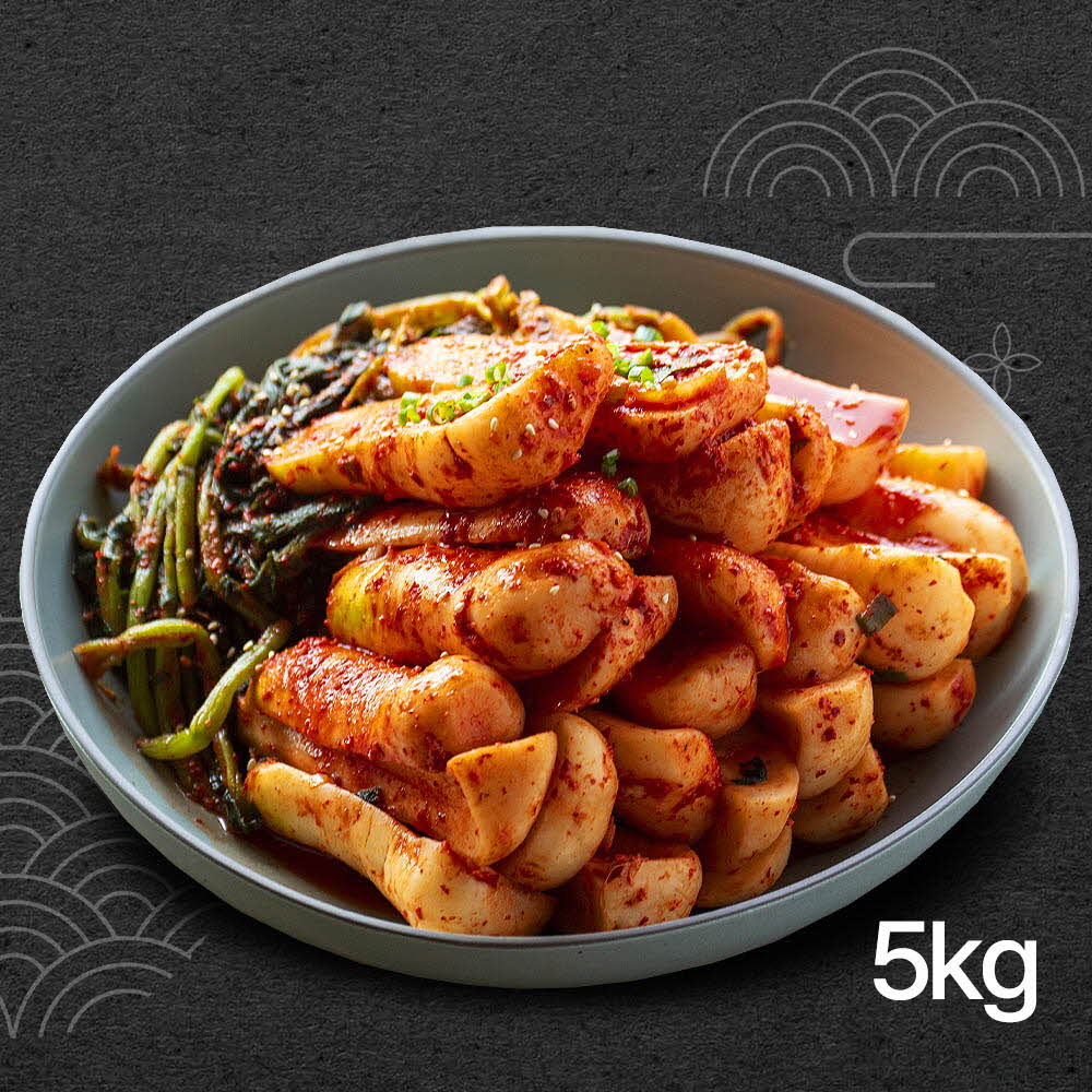 [국민쿡 전통발효 깊은맛] 프리미엄 통알타리김치 5kg