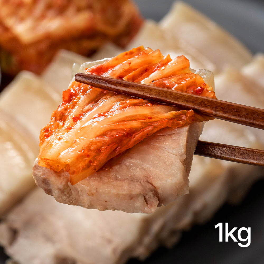 [국민쿡 전통발효 깊은맛] 프리미엄 보쌈김치 1kg
