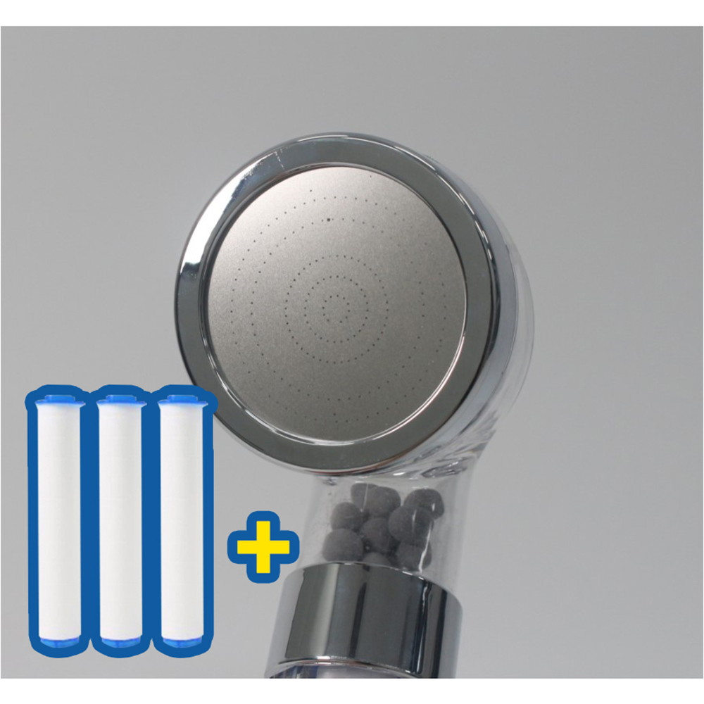 퓨리워터 여행용 필터샤워기[(필터포함)+교체필터3개]
