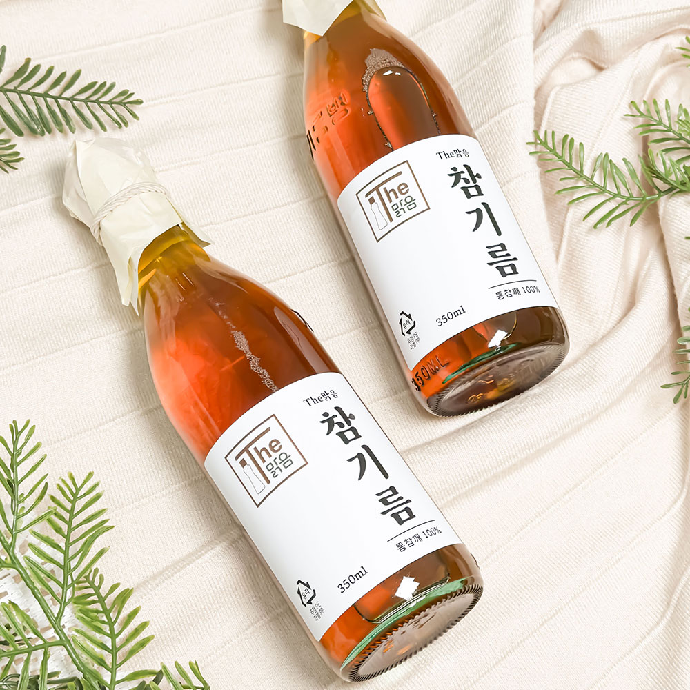 The맑음 참기름 350ml (외국산:인도,파키스탄,나이지리아 등)