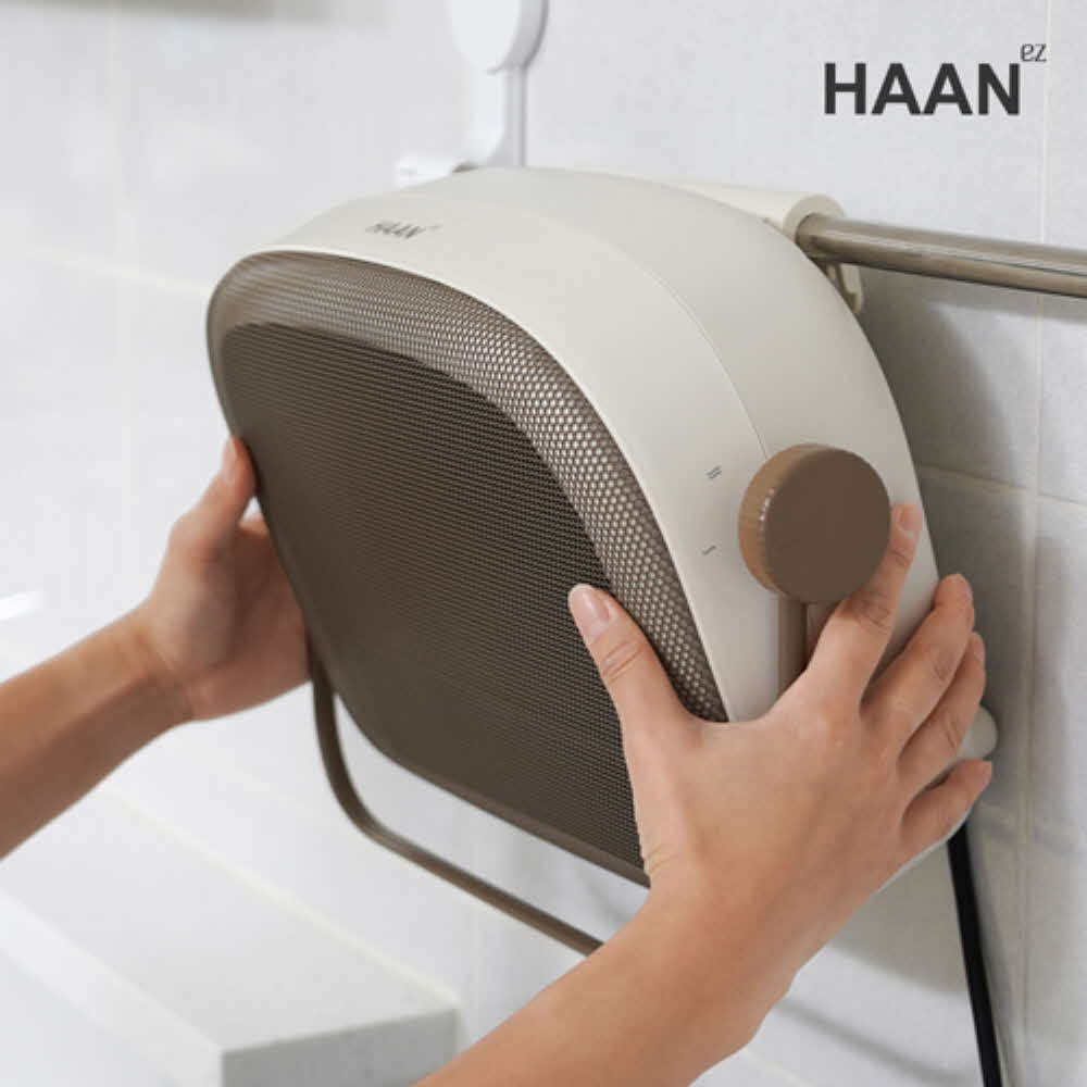 [한경희] 초저소음 강력난방 PTC 욕실난방기 전기 온풍기 HAAN-4000TM