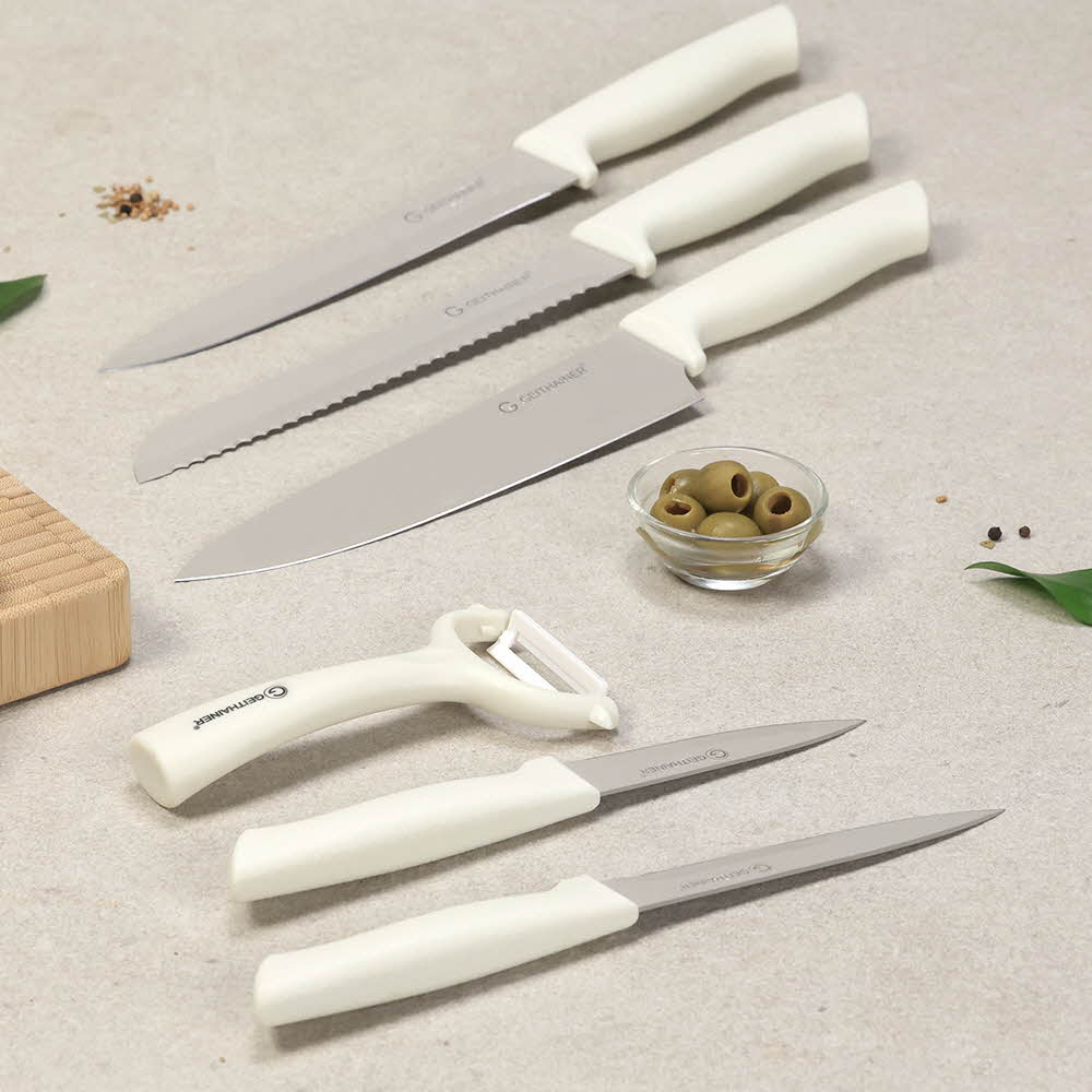 [가이타이너] 세라믹 칼 6P 선물세트 (고급 케이스포함) GTC-KFSET