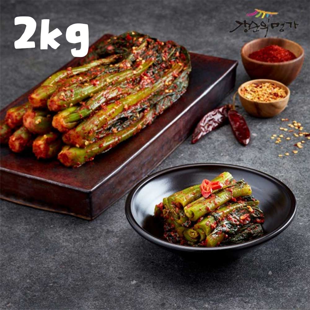 강순의명가 여수돌산갓김치 2kg