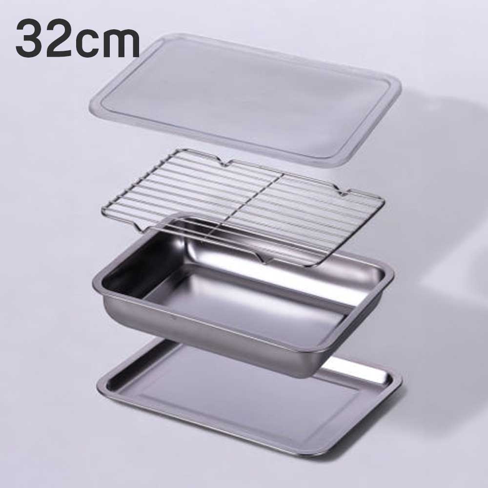 프라이스리스 스텐 트레이 바트 32cm (4pcs)