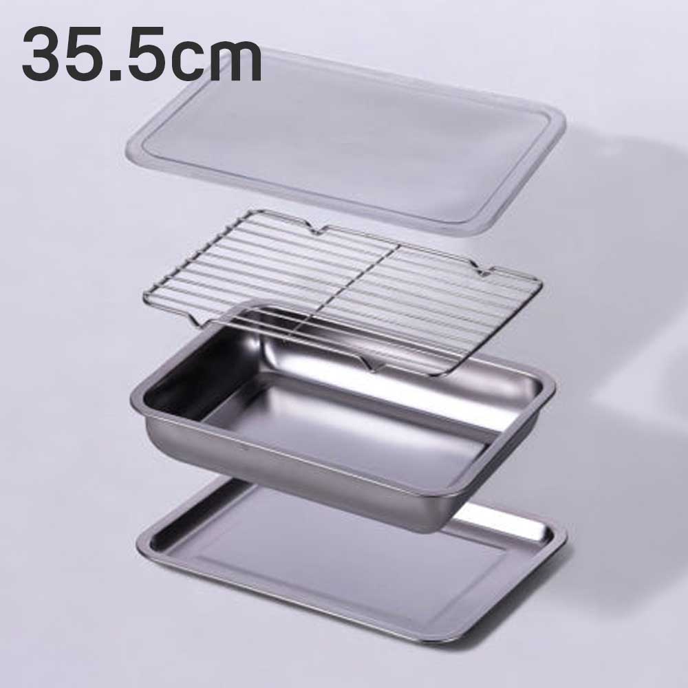 프라이스리스 스텐 트레이 바트 35.5cm (4pcs)