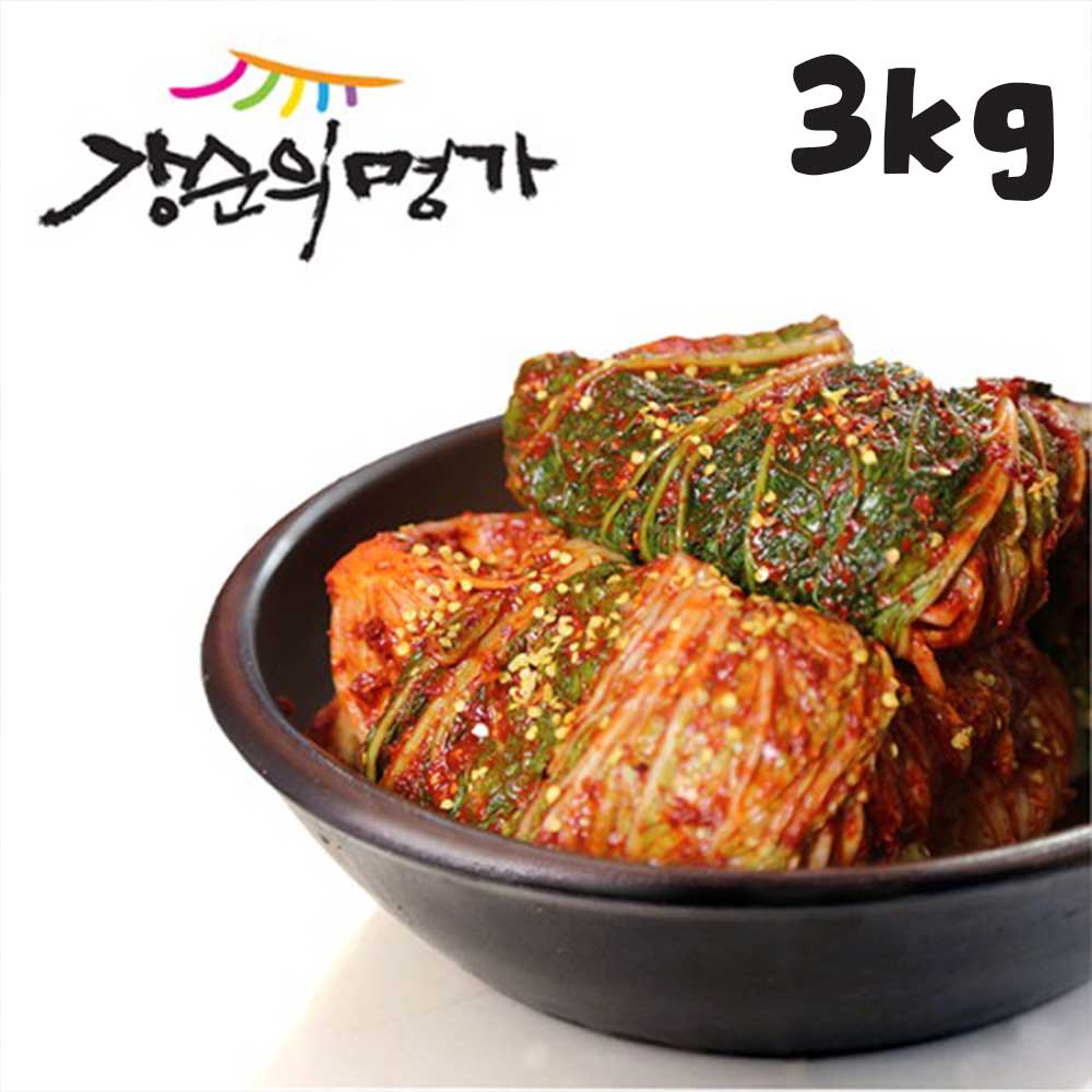 강순의명가 포기김치 3kg