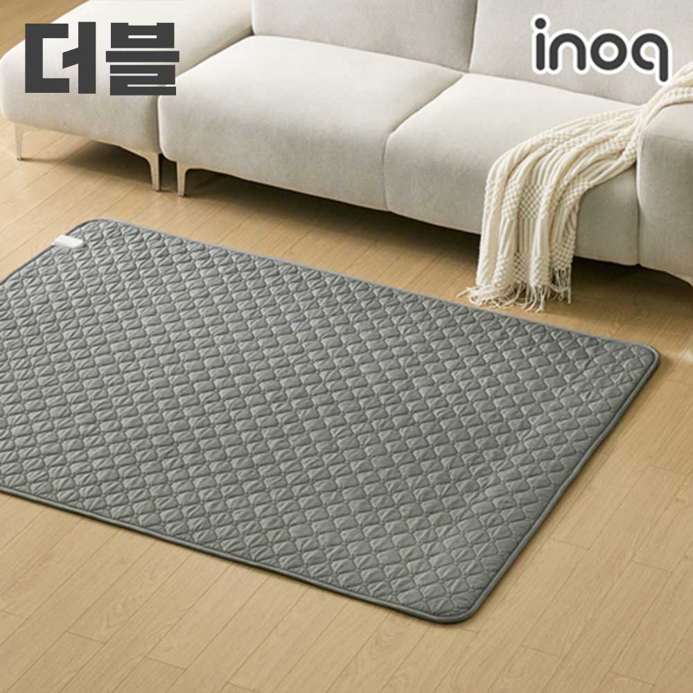 [이노크아든] 인공지능 인체감지 EMF 인체감지 전기요 딥그레이_더블