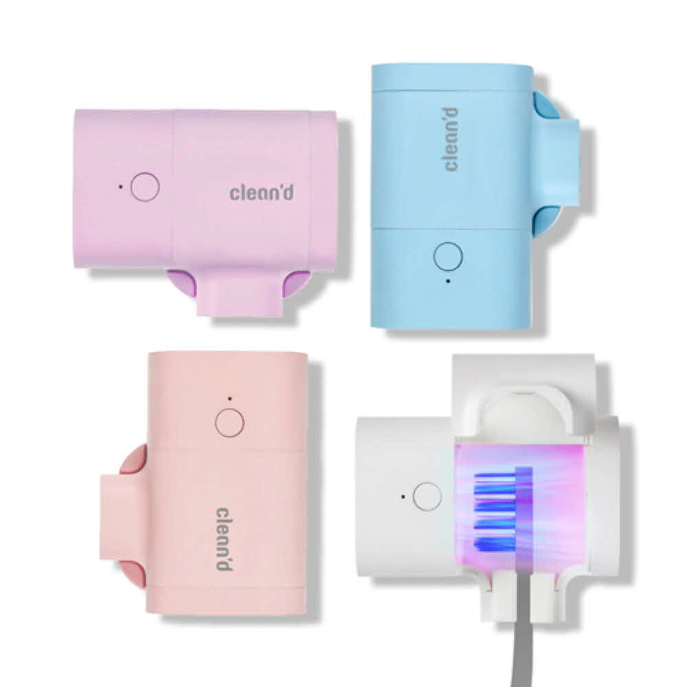 [클린디] 윈디 휴대용 무선 칫솔살균건조기 CD-403