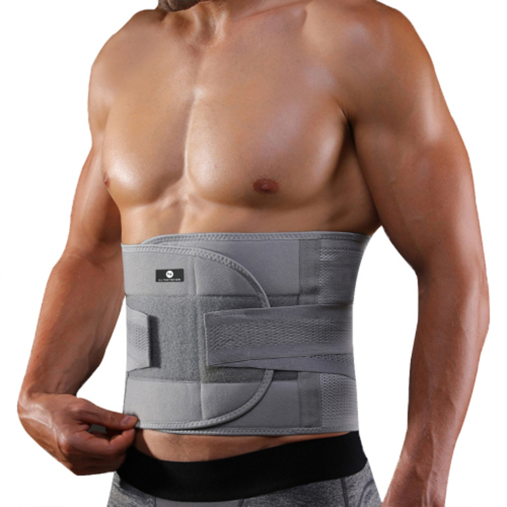 올투게더나우 가벼운 허리보호대 그레이 4사이즈 택1