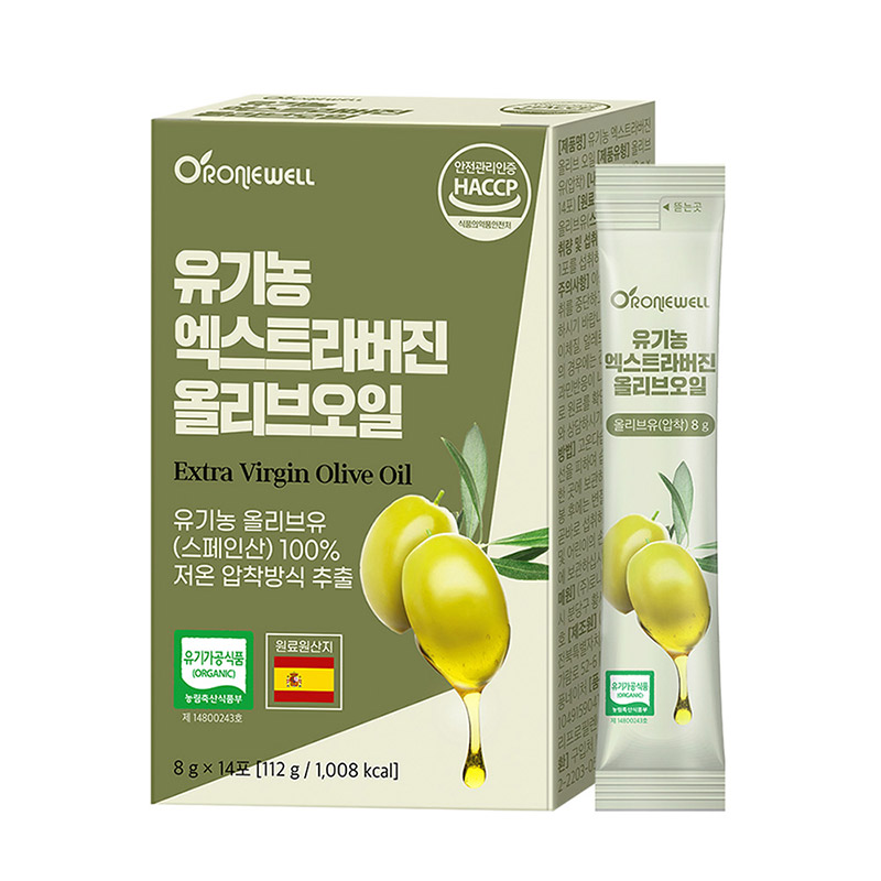 로니웰 유기농 엑스트라버진 올리브오일 14포