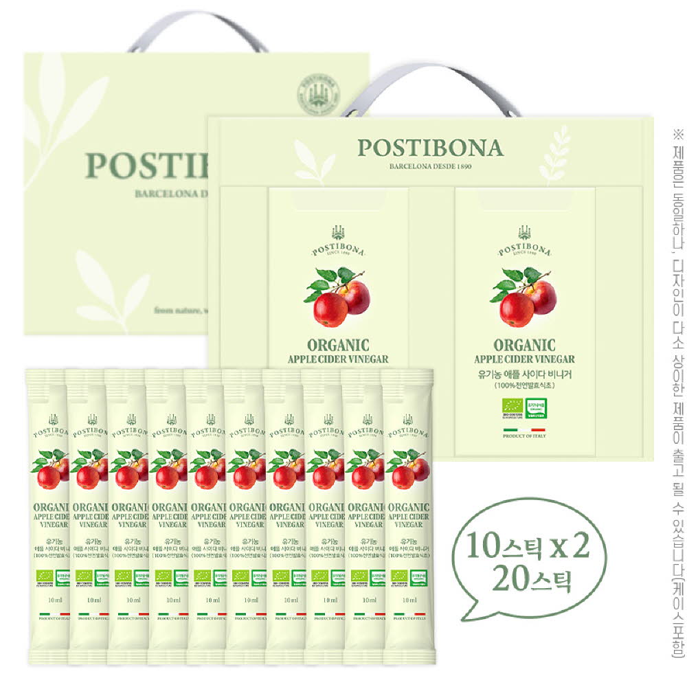 포스티보나 유기농애사비20스틱(10스틱2P)