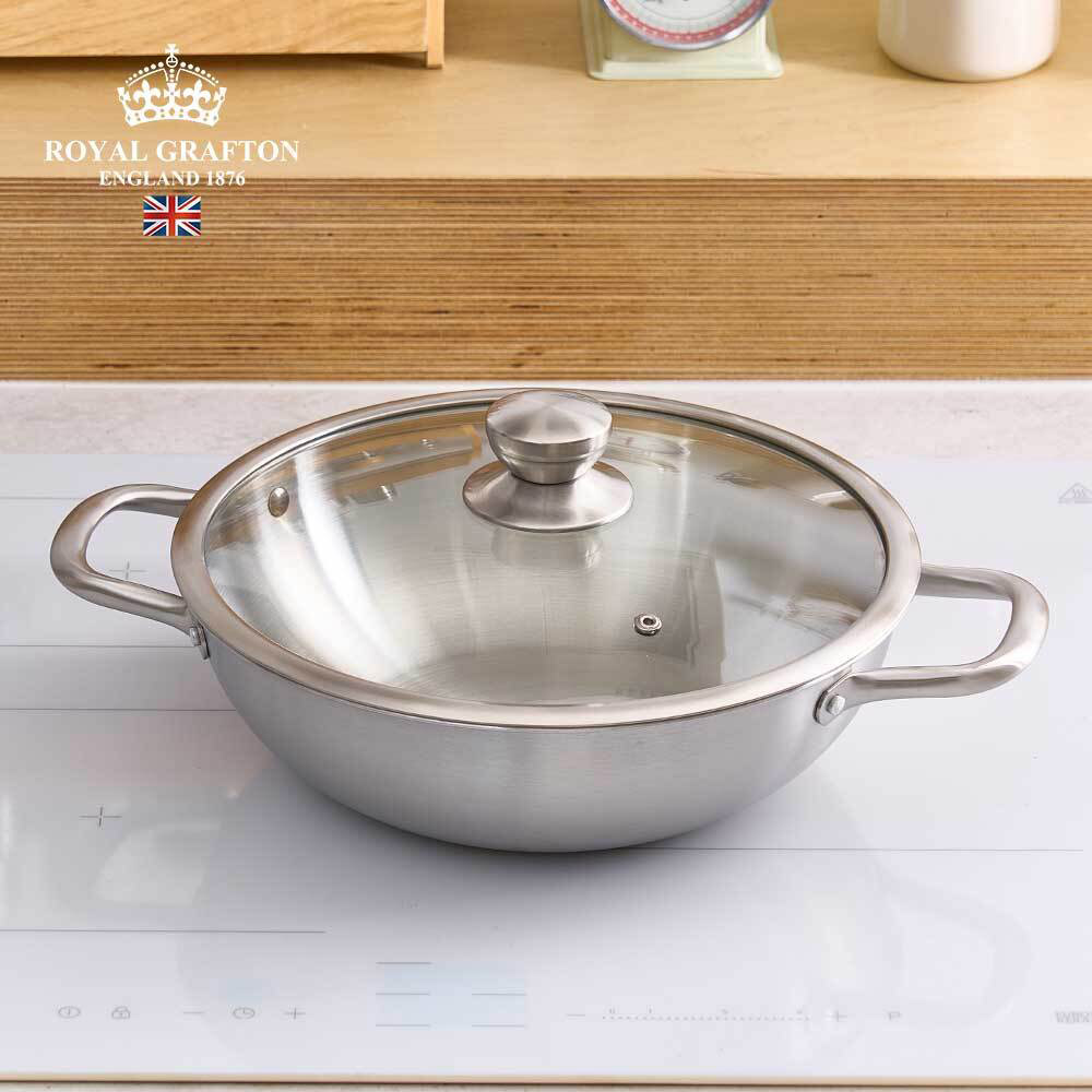 로얄그래프톤 마이티 통3중 IH 스텐냄비 파티웍28 (RG1187)