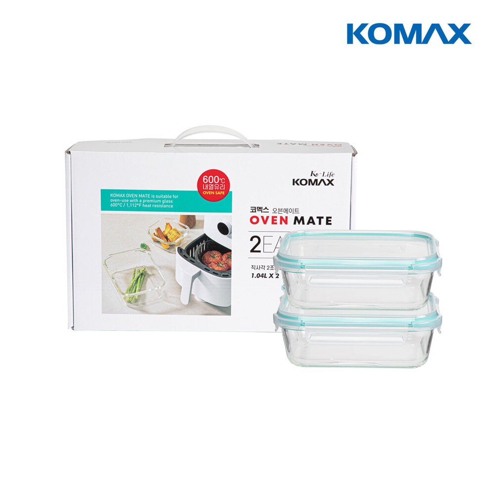 [코멕스] 오븐메이트 직사각 2조 (2호)