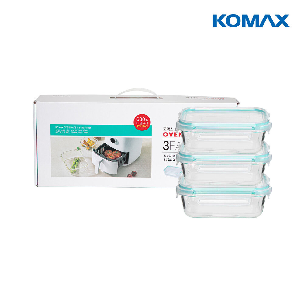 [코멕스] 오븐메이트 직사각 3조 (2-1호)