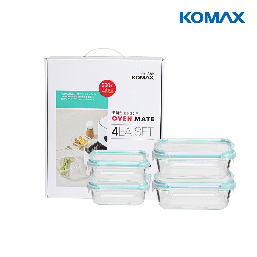 [코멕스] 오븐메이트 직사각 4조