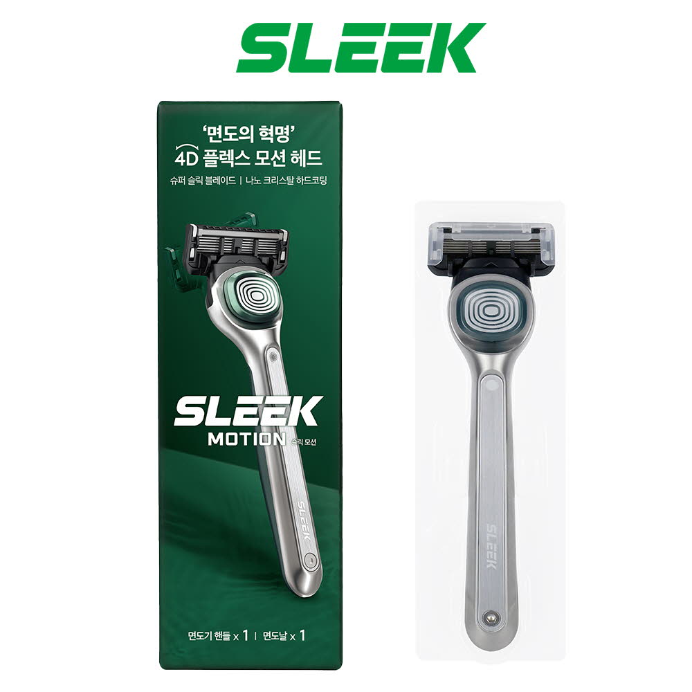 [도루코 슬릭] 모션 면도기팩_면도기1EA