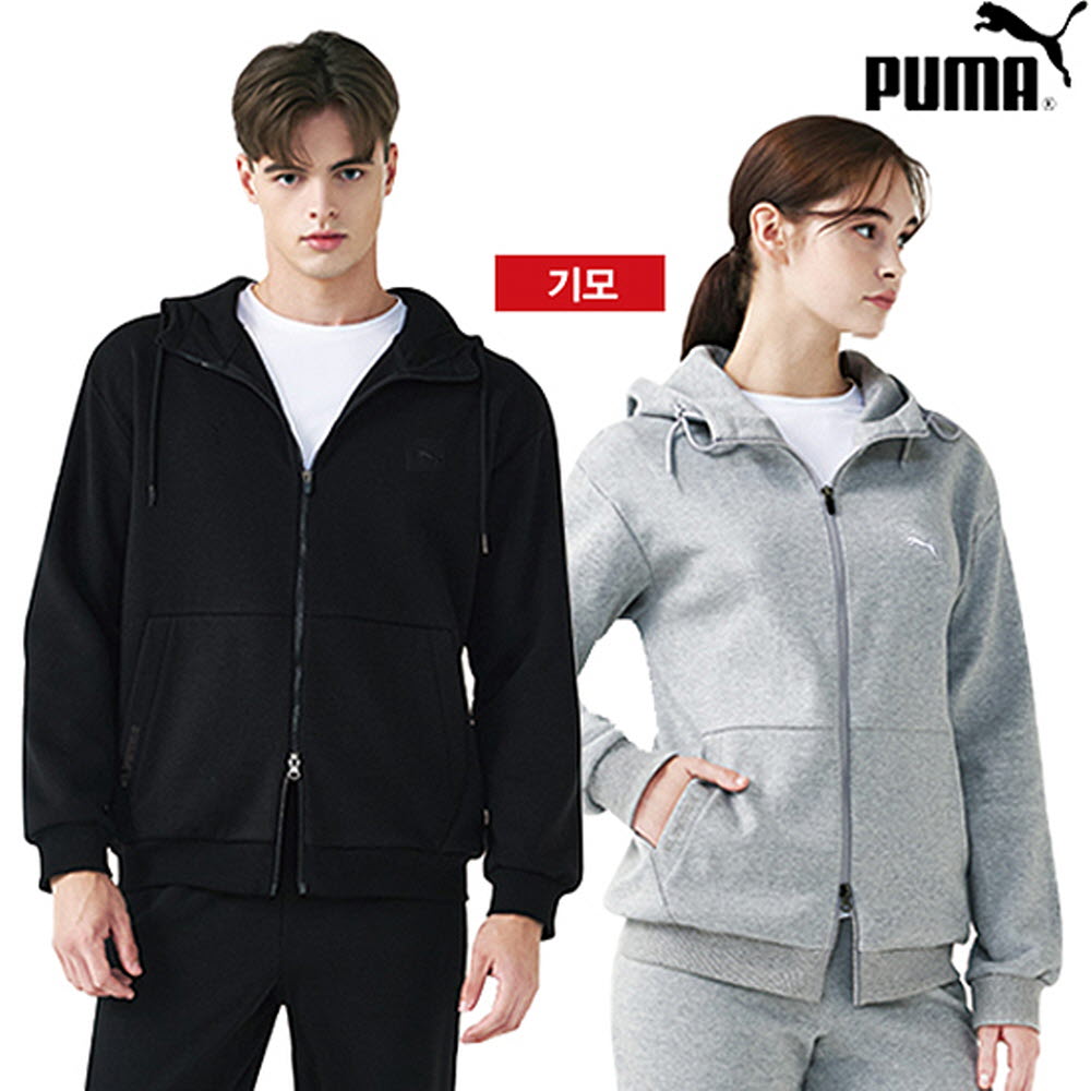 [푸마] 기모 후드 집업자켓(투웨이) PU5456