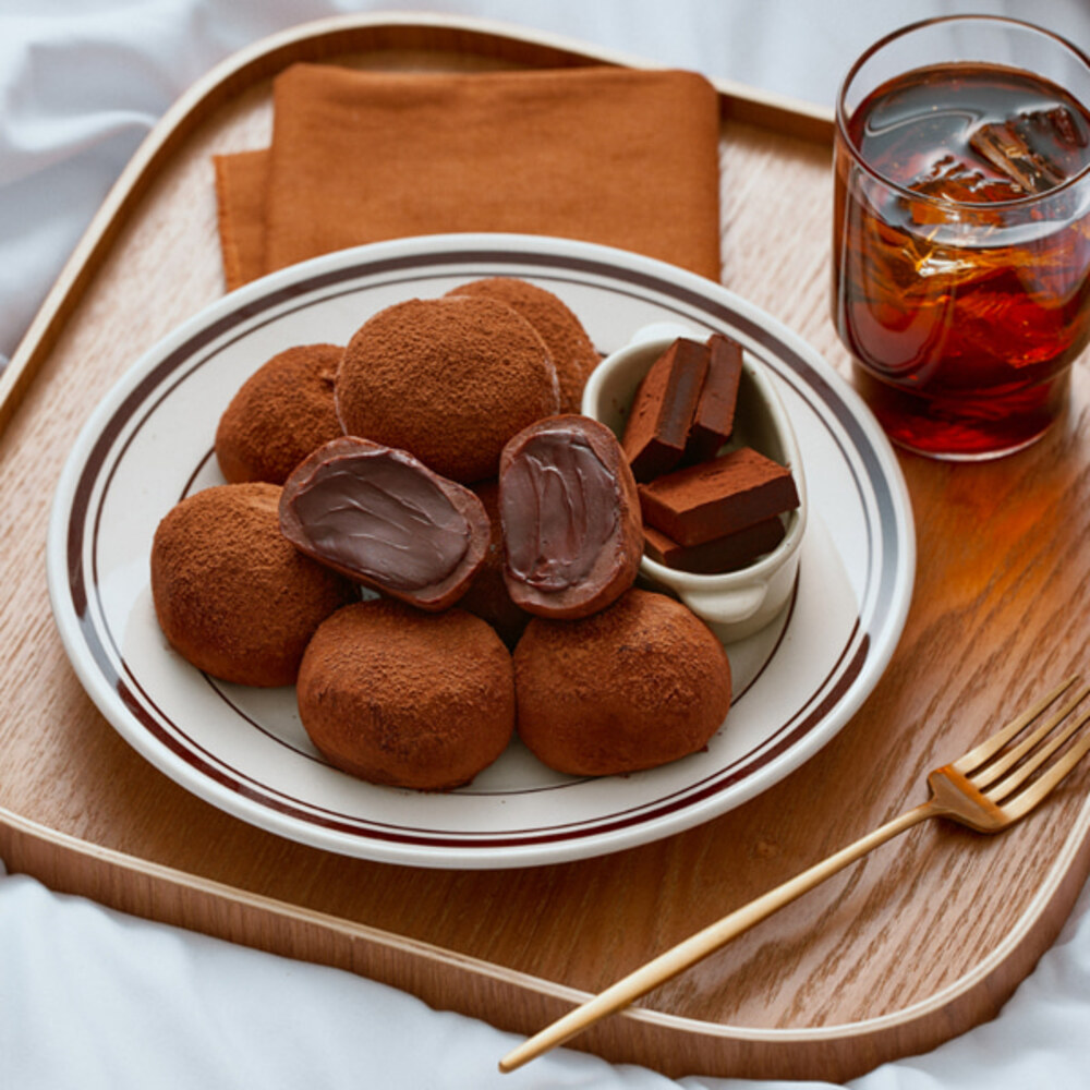 [떡마을] 꾸덕한 바베초콜릿 그대로 바베초코크림떡 60gx6개입