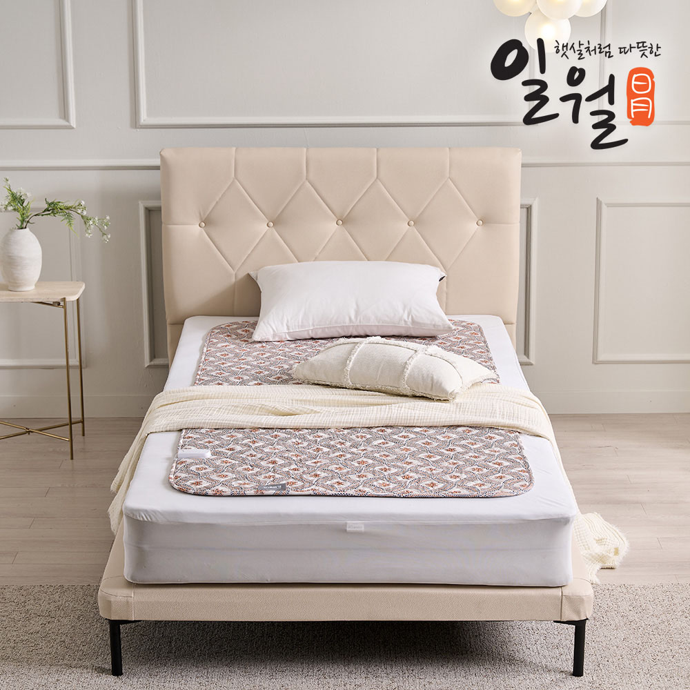 일월 먼지 없는 뉴 알러크린 매트 온열매트싱글 + 동전통증파스 90p