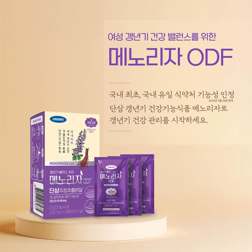 메노리자 ODF 필름 90매 (30매x3)/갱년기 밸런스케어