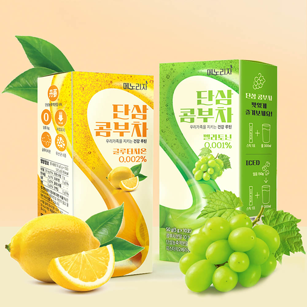 메노리자 단삼 콤부차 10포