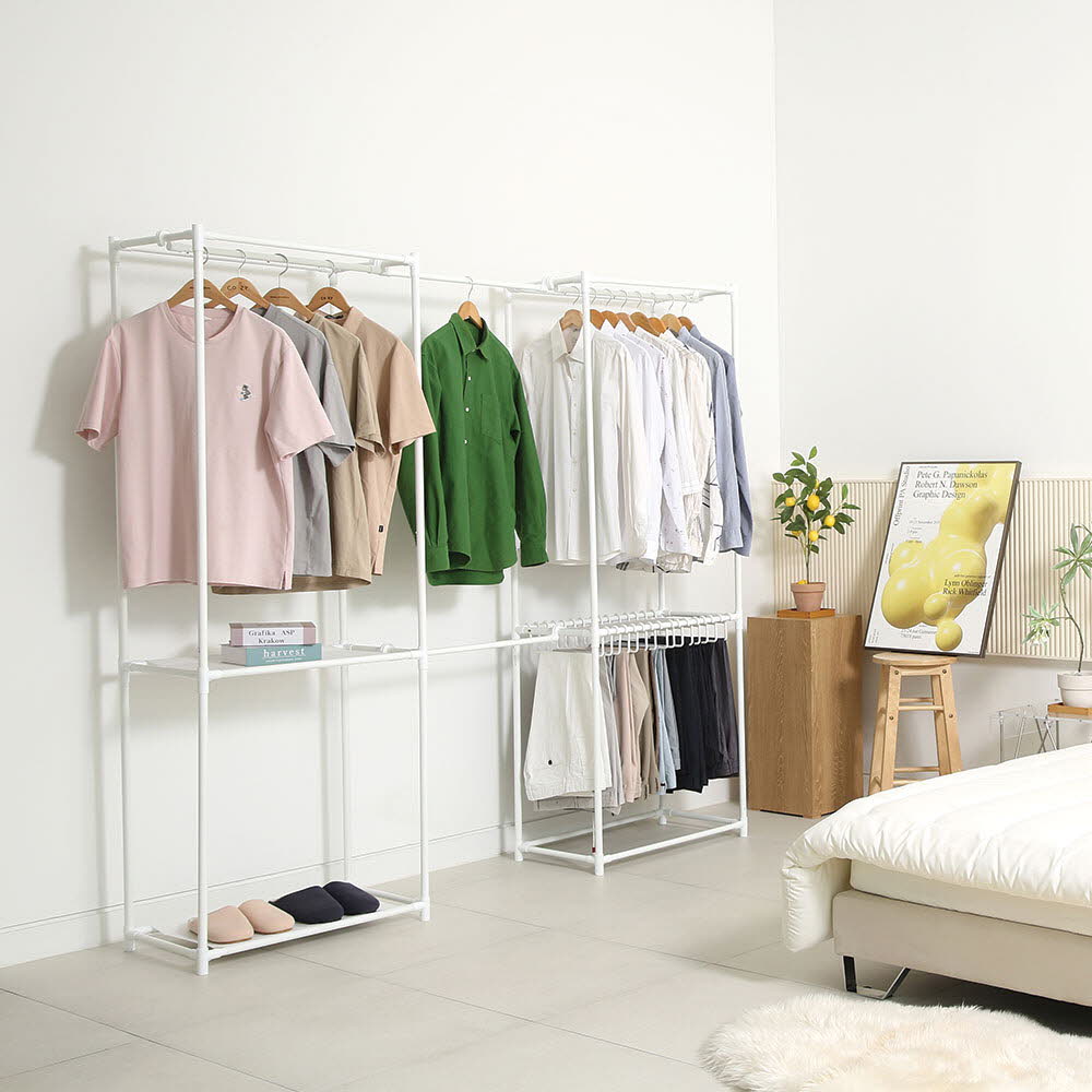 오뉴 ONEW DIY 시스템 모듈식행거 (바지걸이 15P 포함)