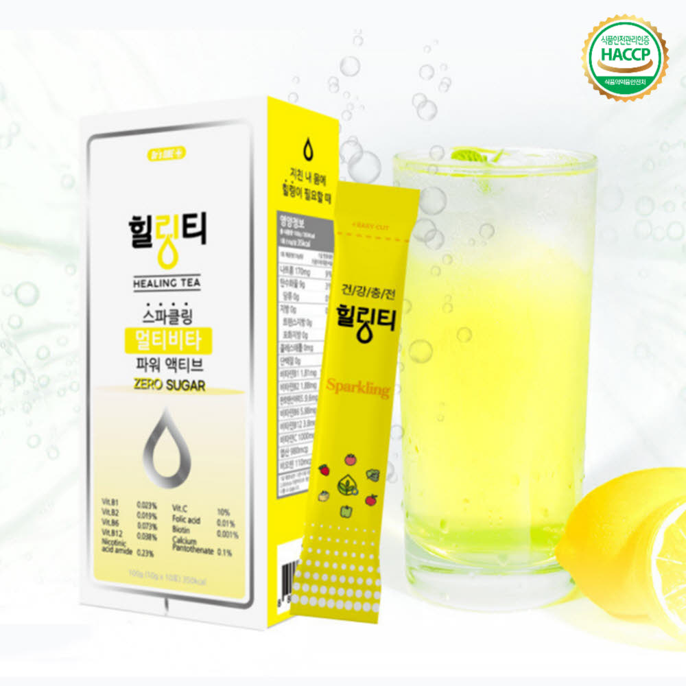 힐링티 10g x 10포 x 3팩/고함량 멀티비타 충전