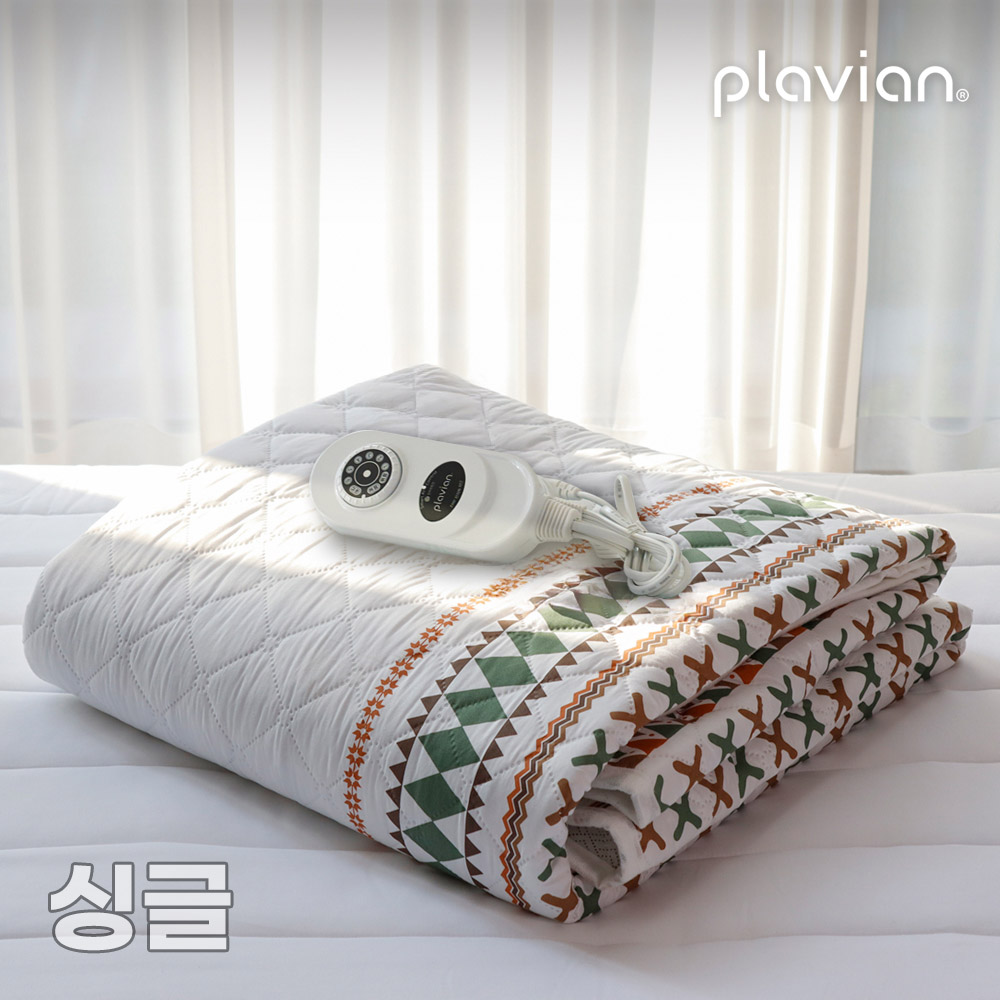 [플래비안] 프리미엄 탄소 워셔블 전자파안심 전기요 싱글