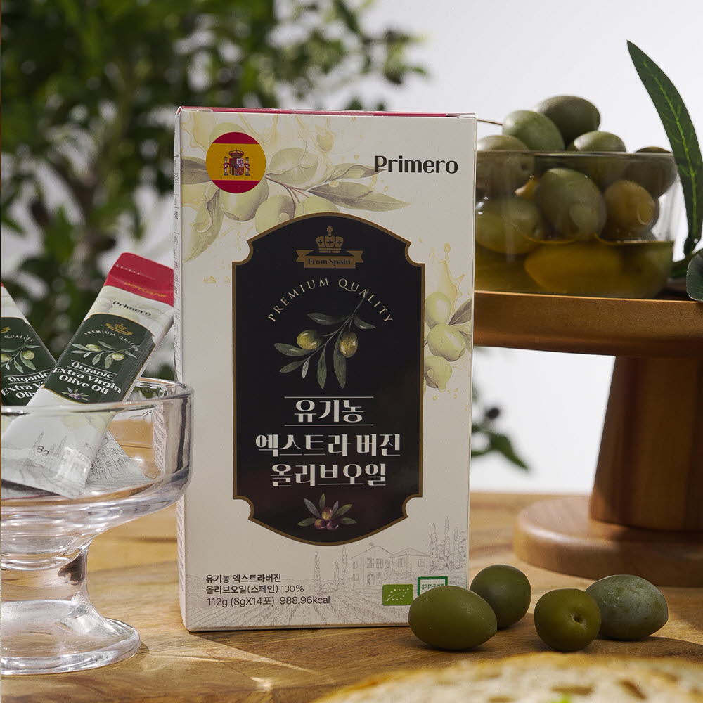프리메로 유기농 스페인 엑스트라버진 올리브오일 스틱 (8gX14포)