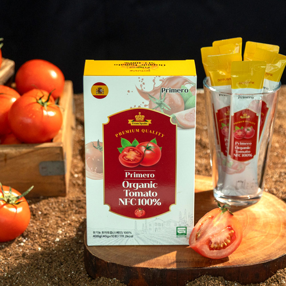 프리메로 유기농 스페인 레드 토마토 NFC 100% 스틱 (40gX10포)