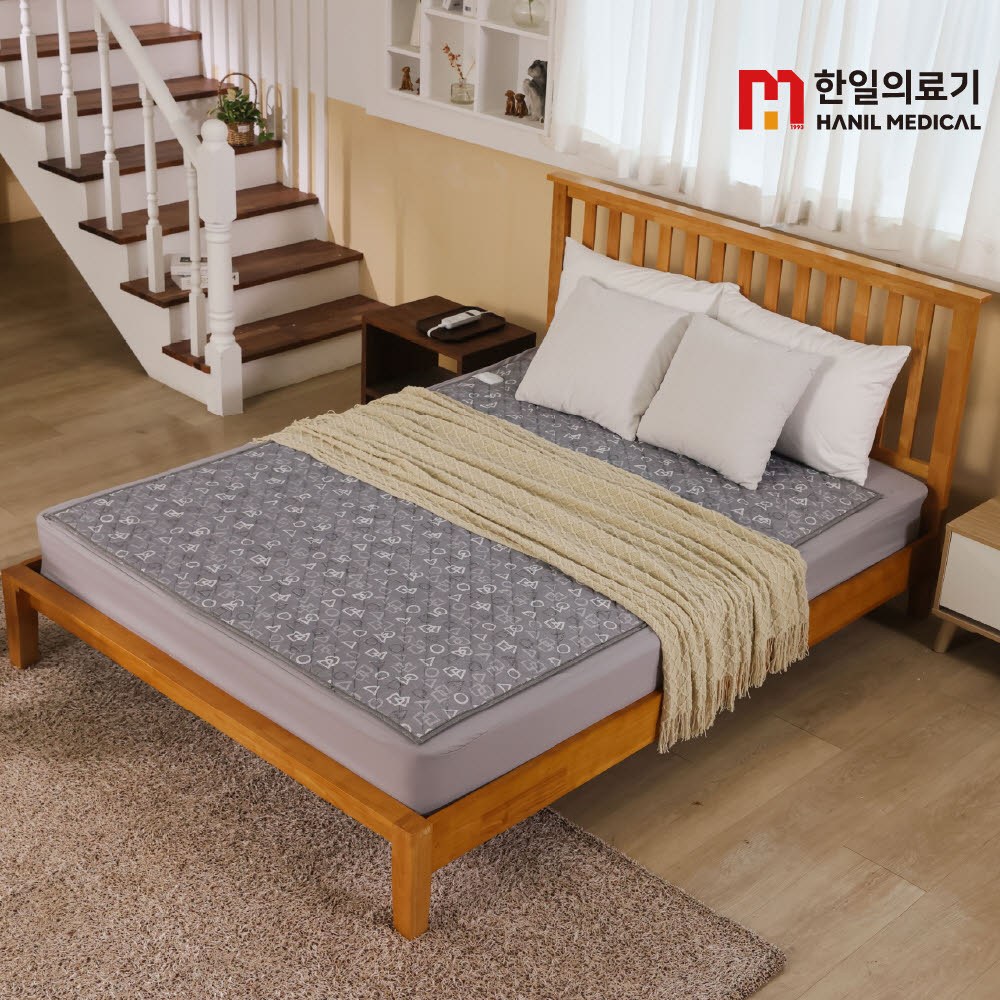 [한일의료기] 웰빙 오보석 탄소매트 - 오보석(더블)