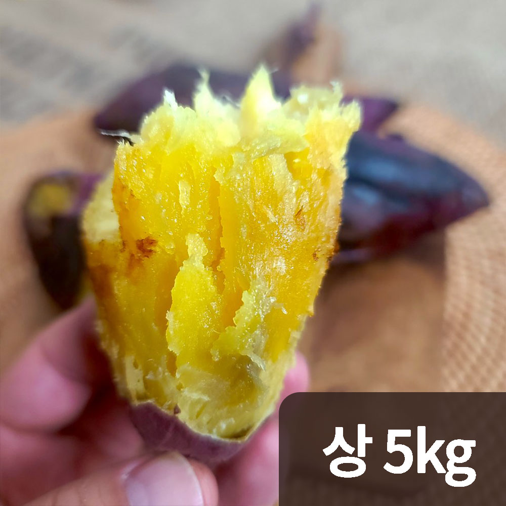 고구메스 시즌4 선별.세척 (카스테라고구마) - 로얄사이즈 상 5kg (22~27개)