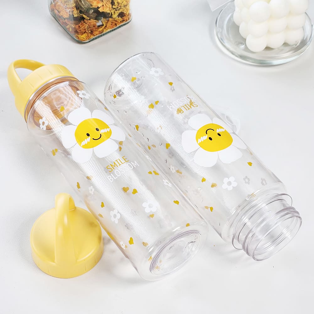 젖병 소재로 만든 스마일 블라썸 트라이탄 보틀 550ml 2개