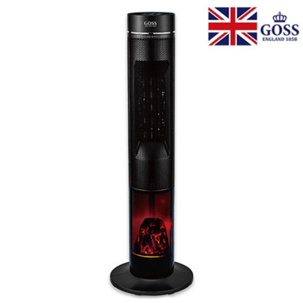 고스 PTC 타워 리모컨 온풍기 전기히터 GMP-100FDB