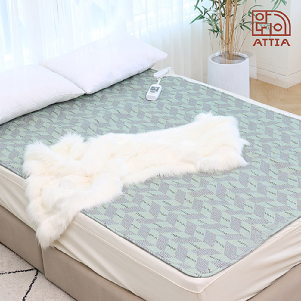 아띠아 국내생산 논슬립 탄소열선 워셔블 전기요 SAN-30 (더블)