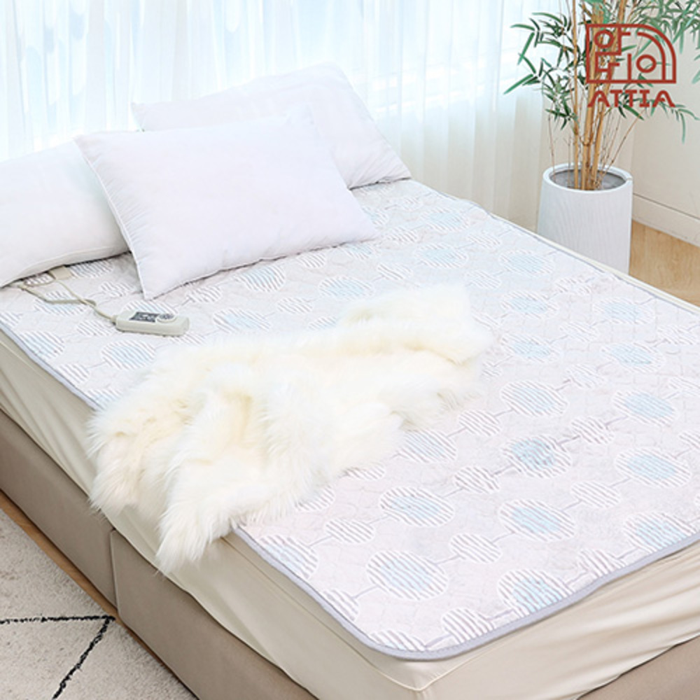 아띠아 국내생산 탄소열선 워셔블 극세사 전기요 BXUB1904 (더블)