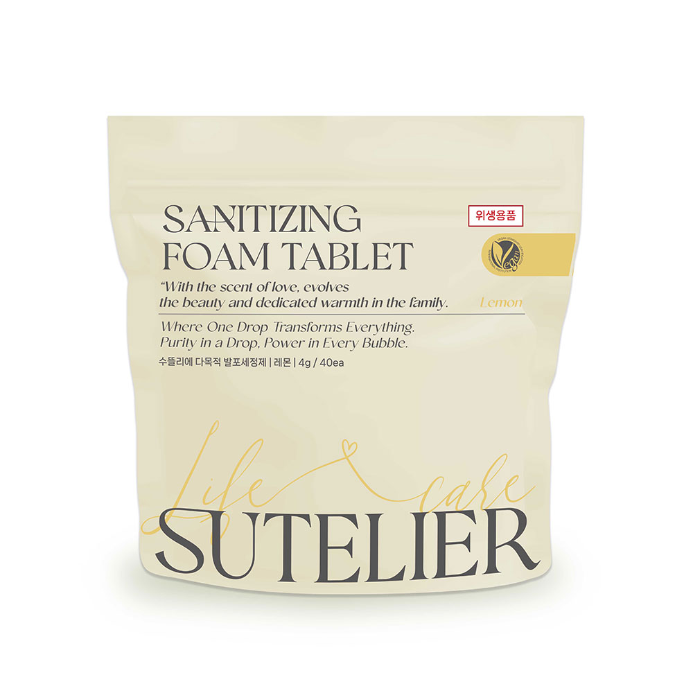 수뜰리에 다목적 발포 세정제 40개입