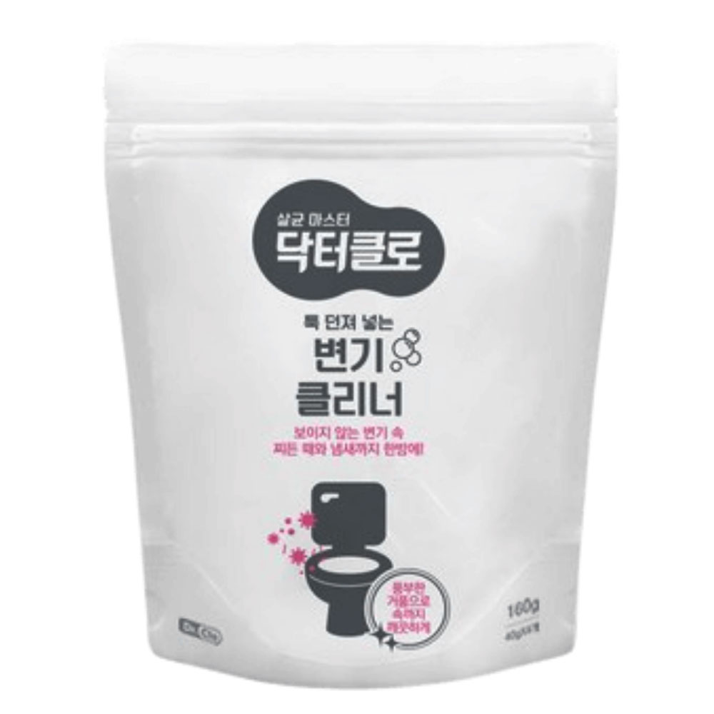 닥터클로 초간편 변기 클리너 160g x 4개입