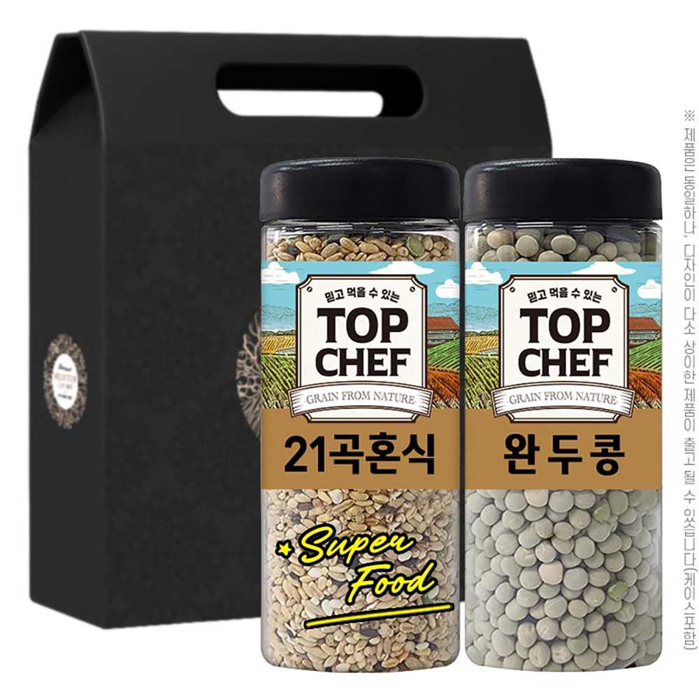 탑셰프 곡물2종(21곡혼식,완두콩)