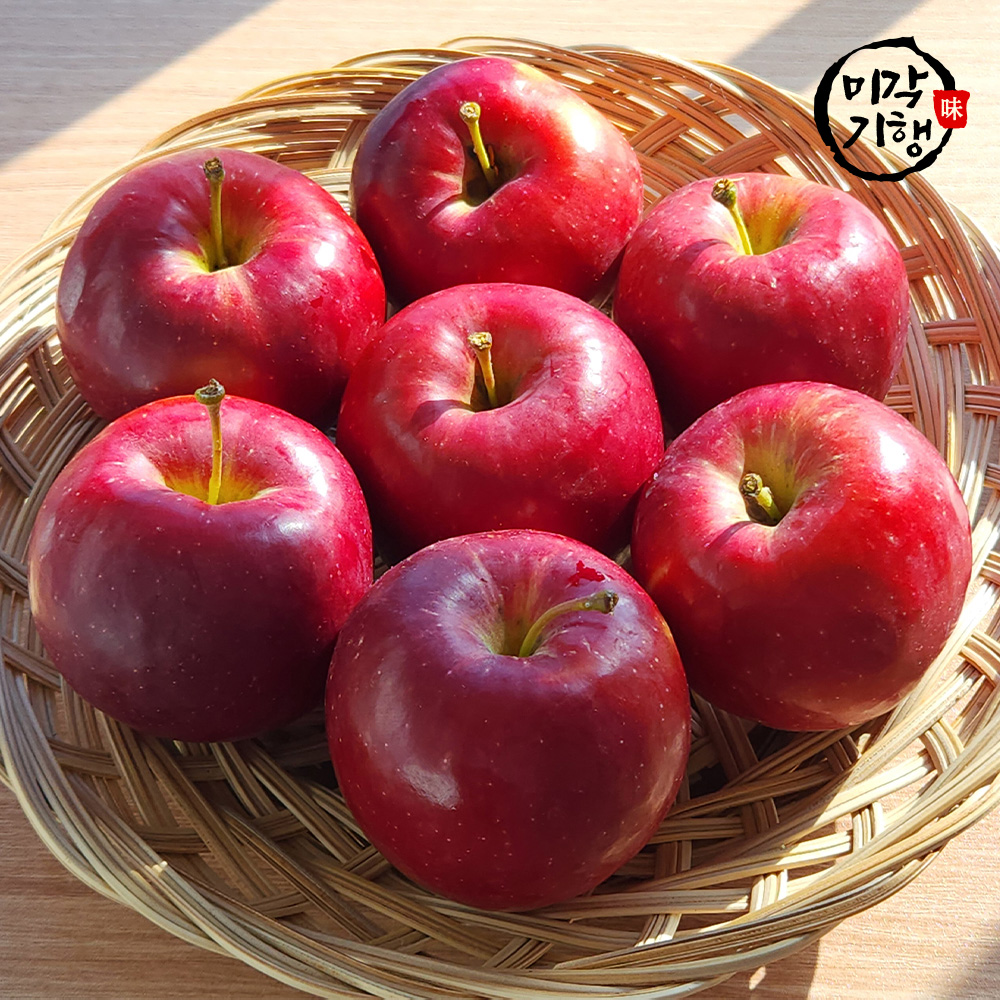 미각기행 강원도 명품 정품 루비에스 사과 2kg (30과 내외)