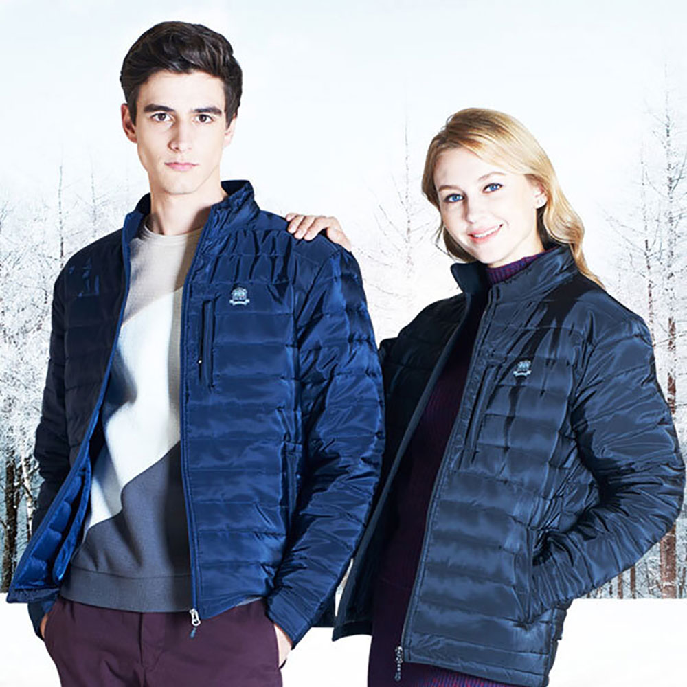 듀크 패딩 점퍼(슬림 경량패딩 남녀공용)