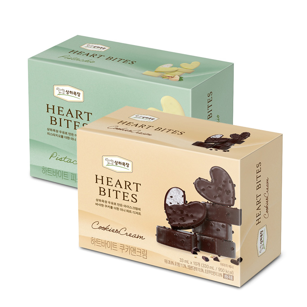 매일유업 하트바이트 아이스크림 10개입