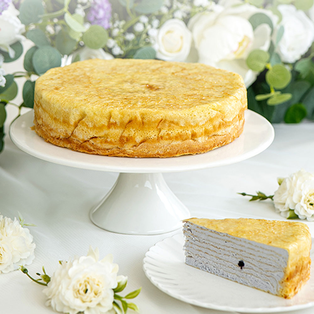 [스페로스페라] 시그니처 블루베리 크레이프 케이크 550g/유통기한 26.02.14까지