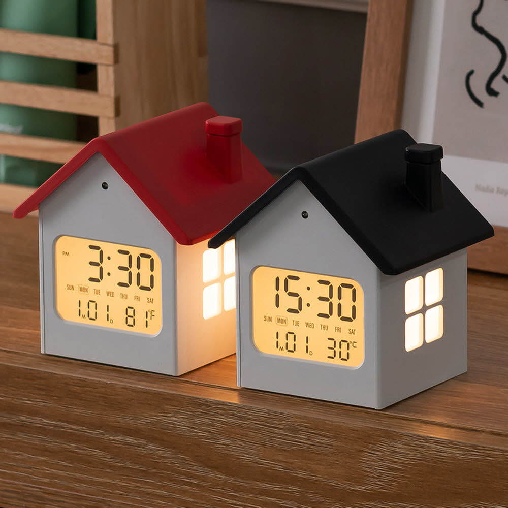 플라이토 루미홈 인테리어 LCD 탁상시계