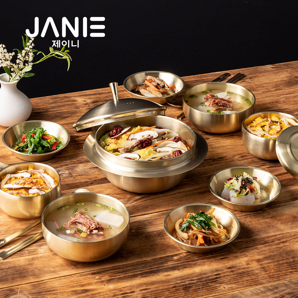 [제이니] 주방미학 한상차림 12P 세트 (가마솥포함)