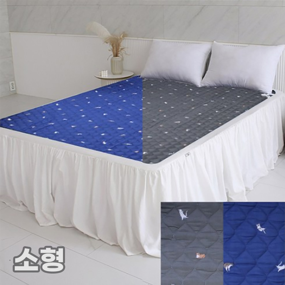 [한일전기] 26년형 프리미엄 고양이 패턴 전기요 소형