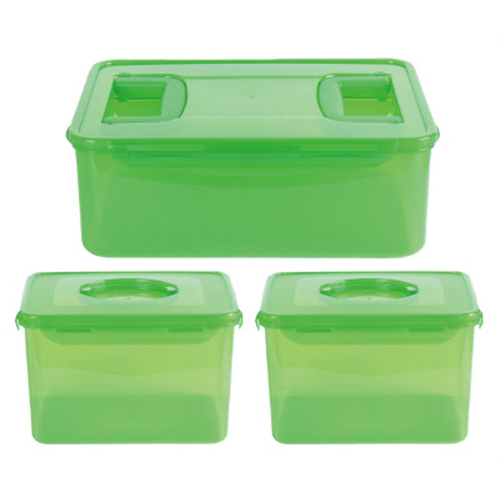 [랑펠로] 푸르네 대용량 신선용기 3종세트